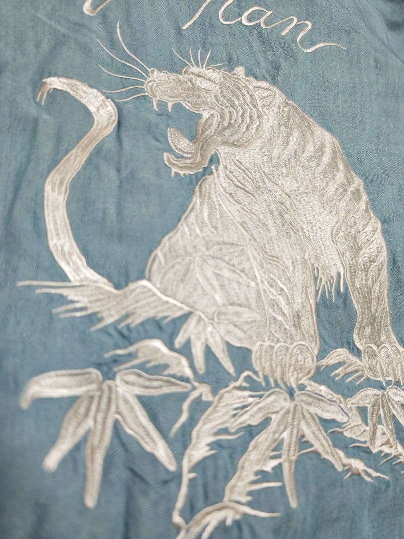 M&S 美品 日本限定虎 デニム スカジャン unisex vintage