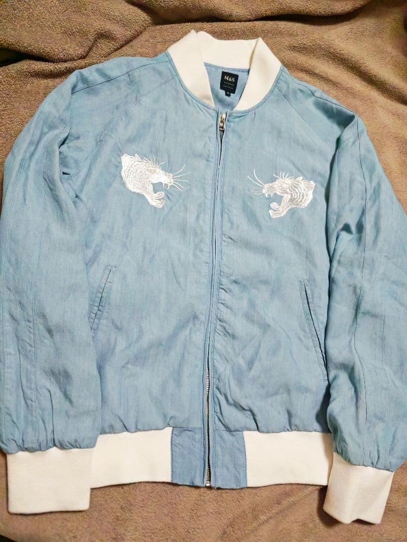M&S 美品 日本限定虎 デニム スカジャン unisex vintage