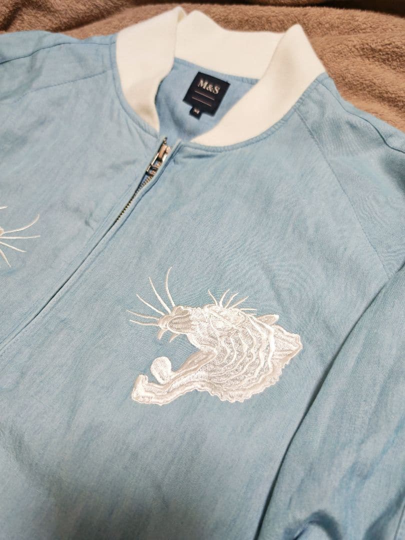 M&S 美品 日本限定虎 デニム スカジャン unisex vintage