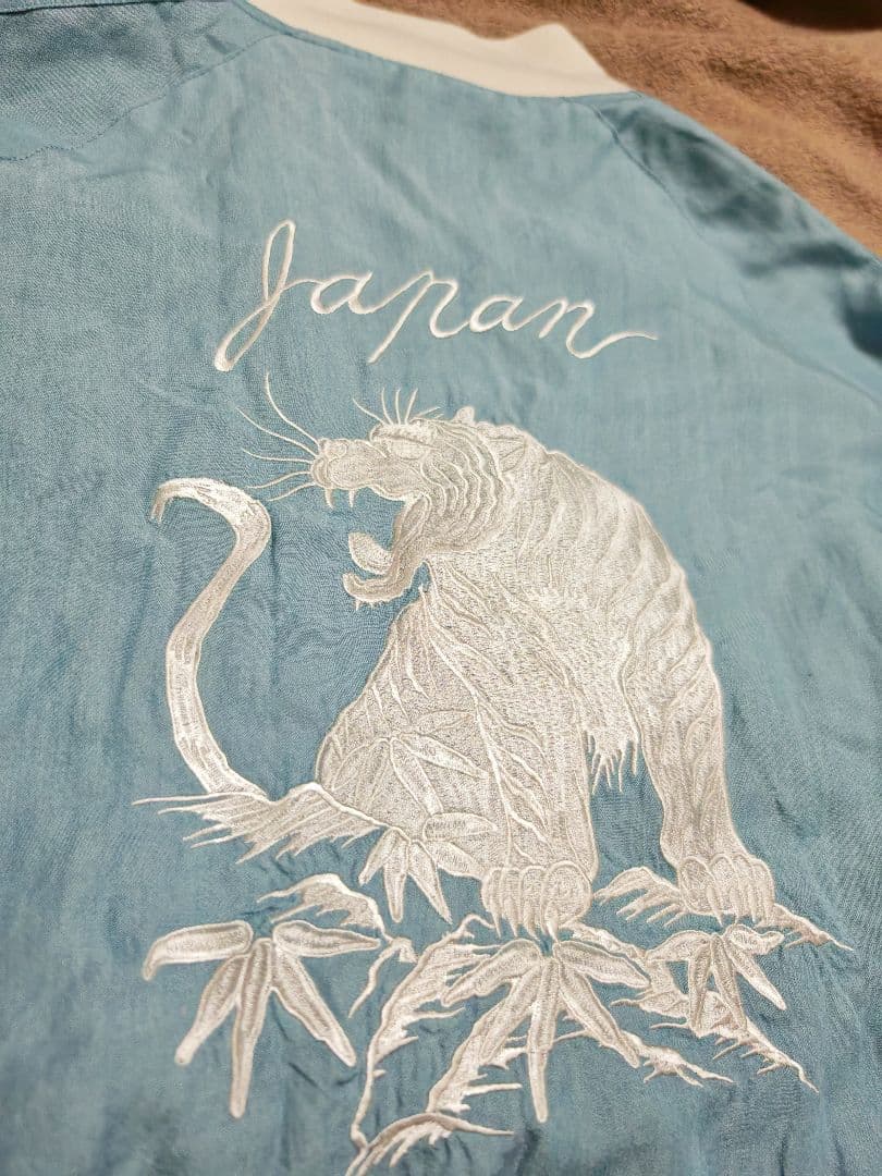 M&S 美品 日本限定虎 デニム スカジャン unisex vintage