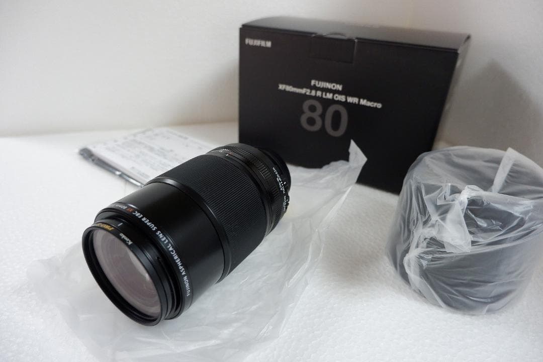 XF80mmF2.8 R LM OIS WR Macro フィルター付