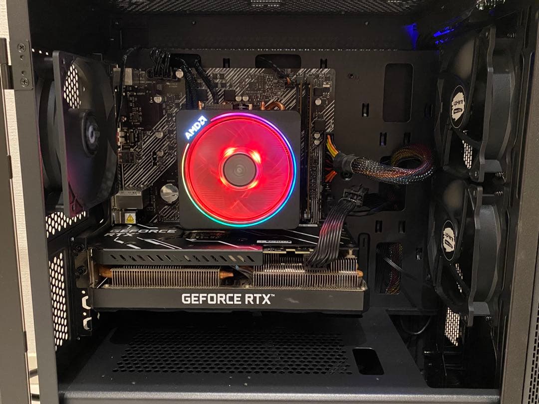 ゲーミング PC 3700X 3070 16GB 512GB モンハンワイルズ