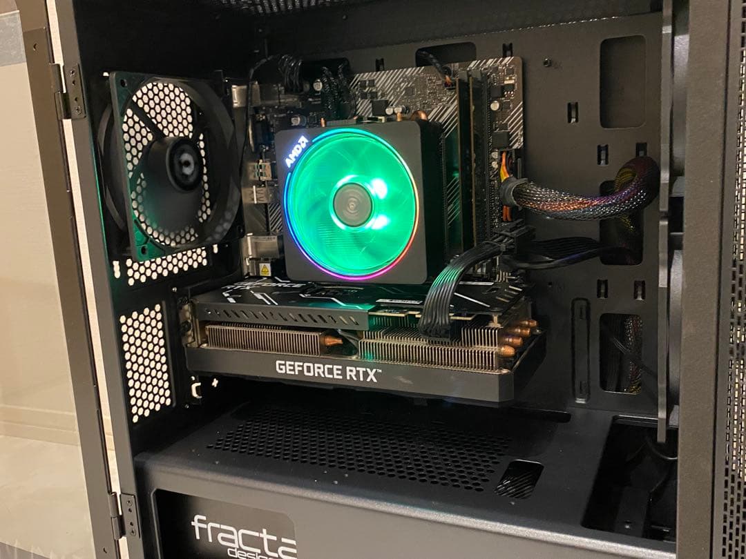 ゲーミング PC 3700X 3070 16GB 512GB モンハンワイルズ