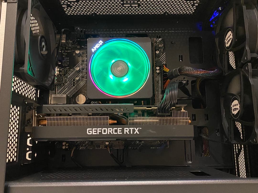 ゲーミング PC 3700X 3070 16GB 512GB モンハンワイルズ