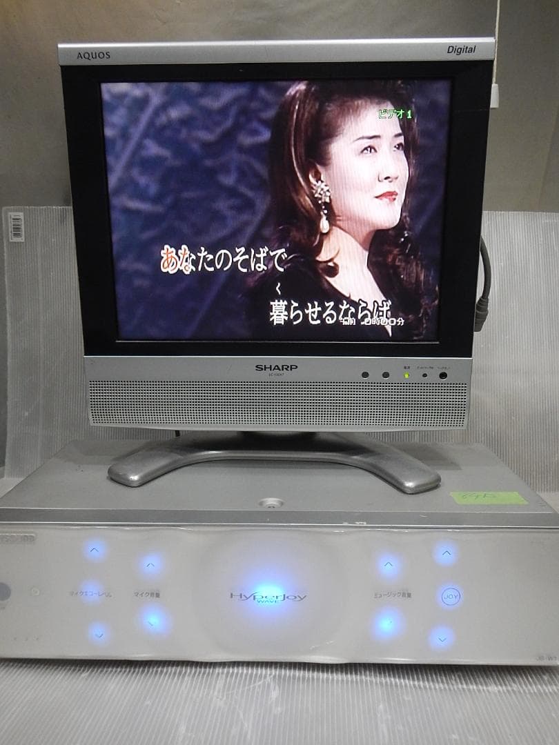 ジョイサウンドカラオケ機　JS-W1 mic　RCAvideoコード付き