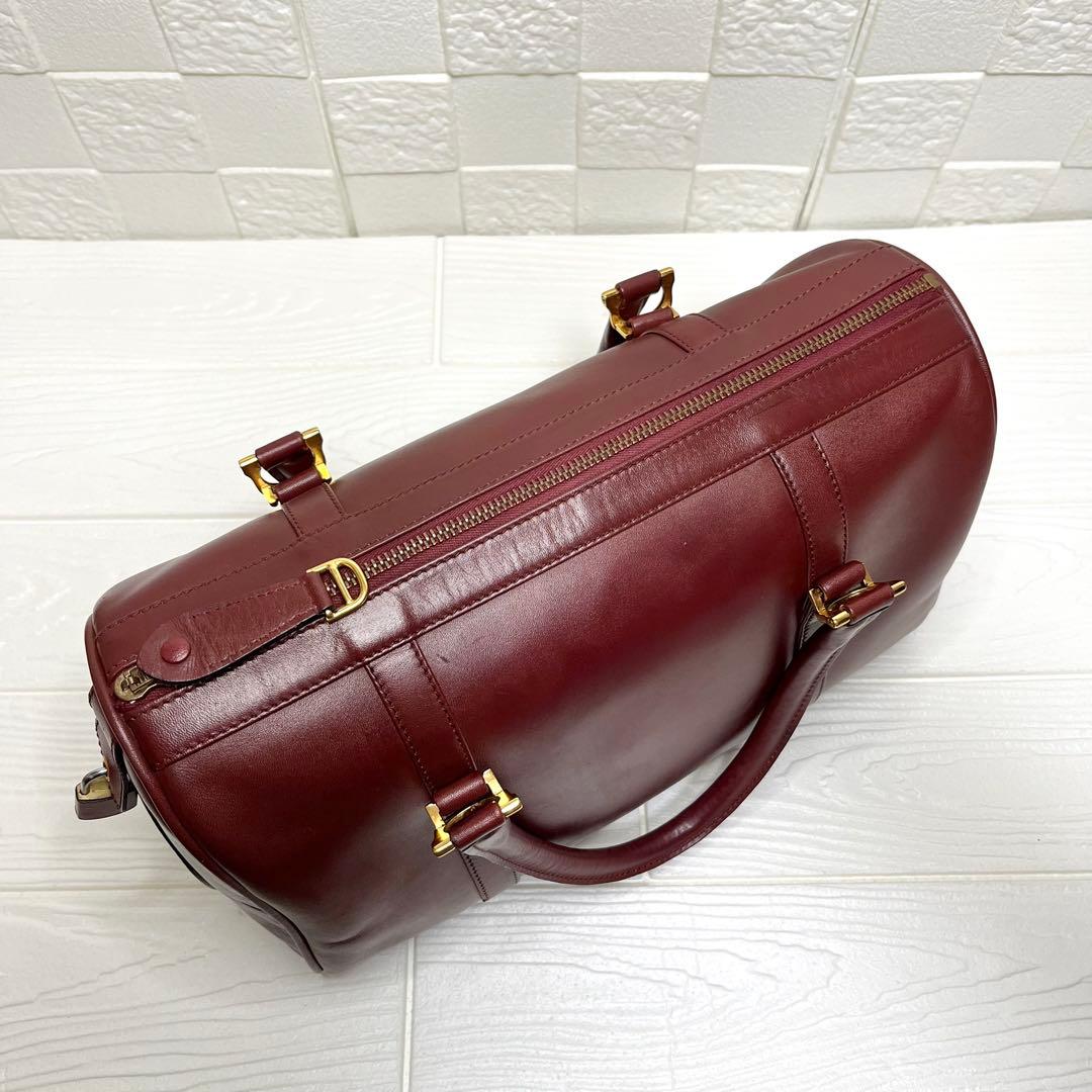 ✨上美品✨☘️Cartier☘️✨ボストンバッグ✨マストライン✨ボルドー✨