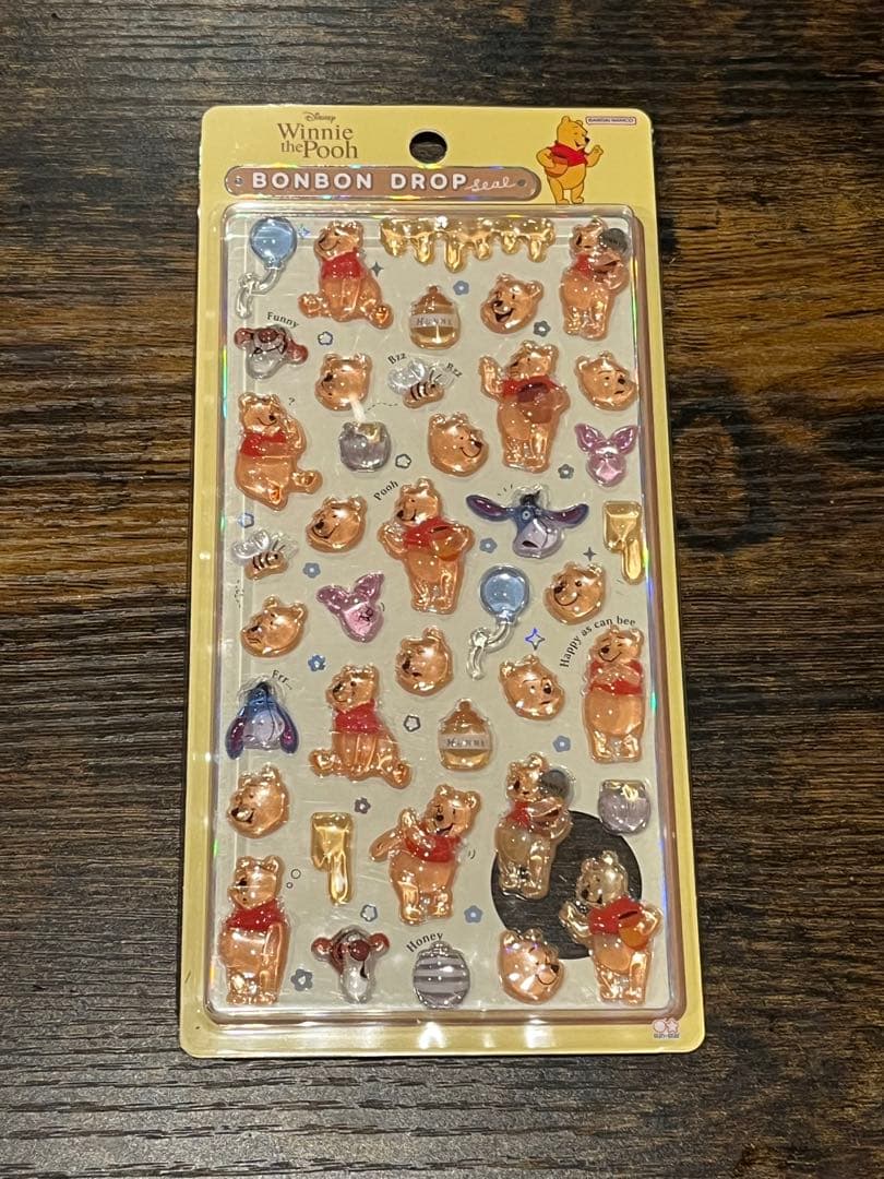 ボンボンドロップシール6種セット ディズニー 国内正規品