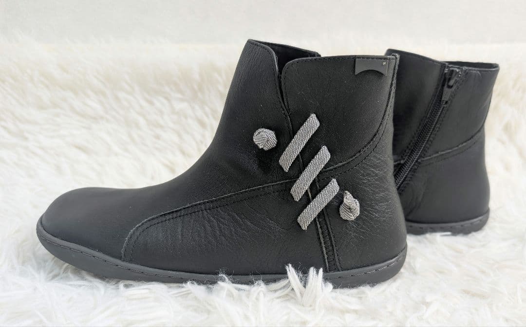 最終出品値下げ【未使用級】✨カンペール✨ Peu Cami サイドジッパーブーツ