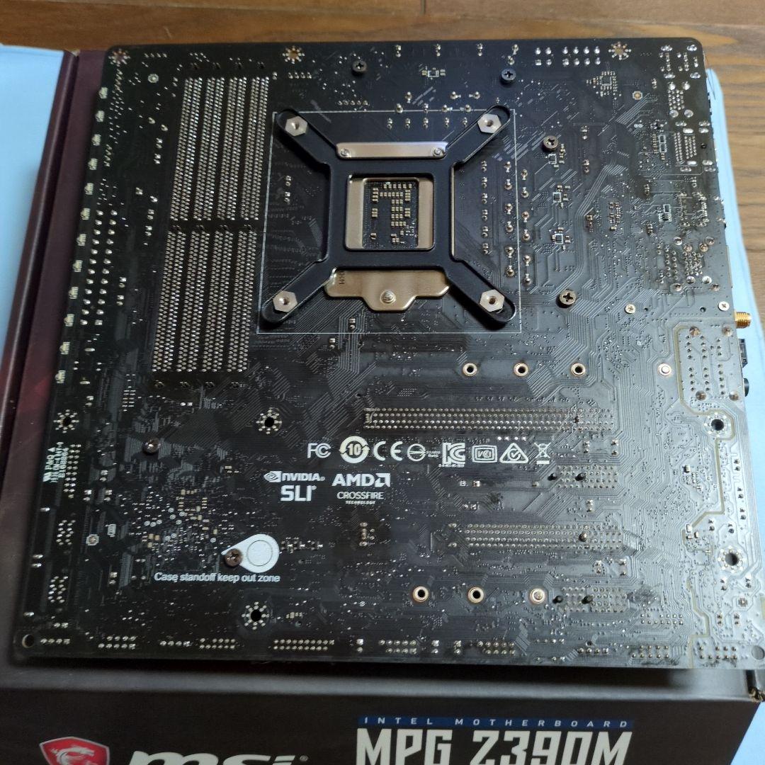 Intel i7 9700k & MSI MPG Z390M GAMINGセット