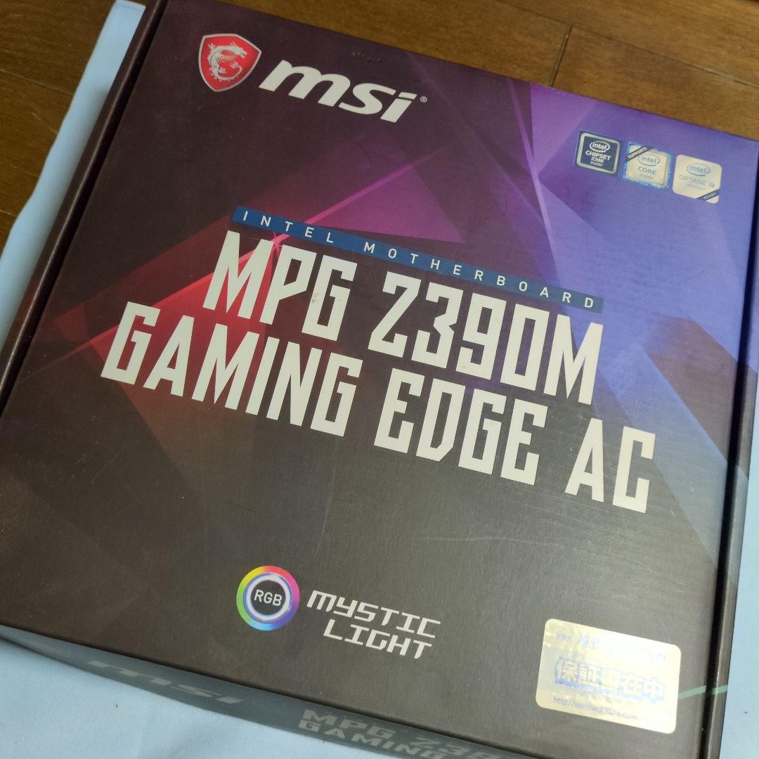Intel i7 9700k & MSI MPG Z390M GAMINGセット