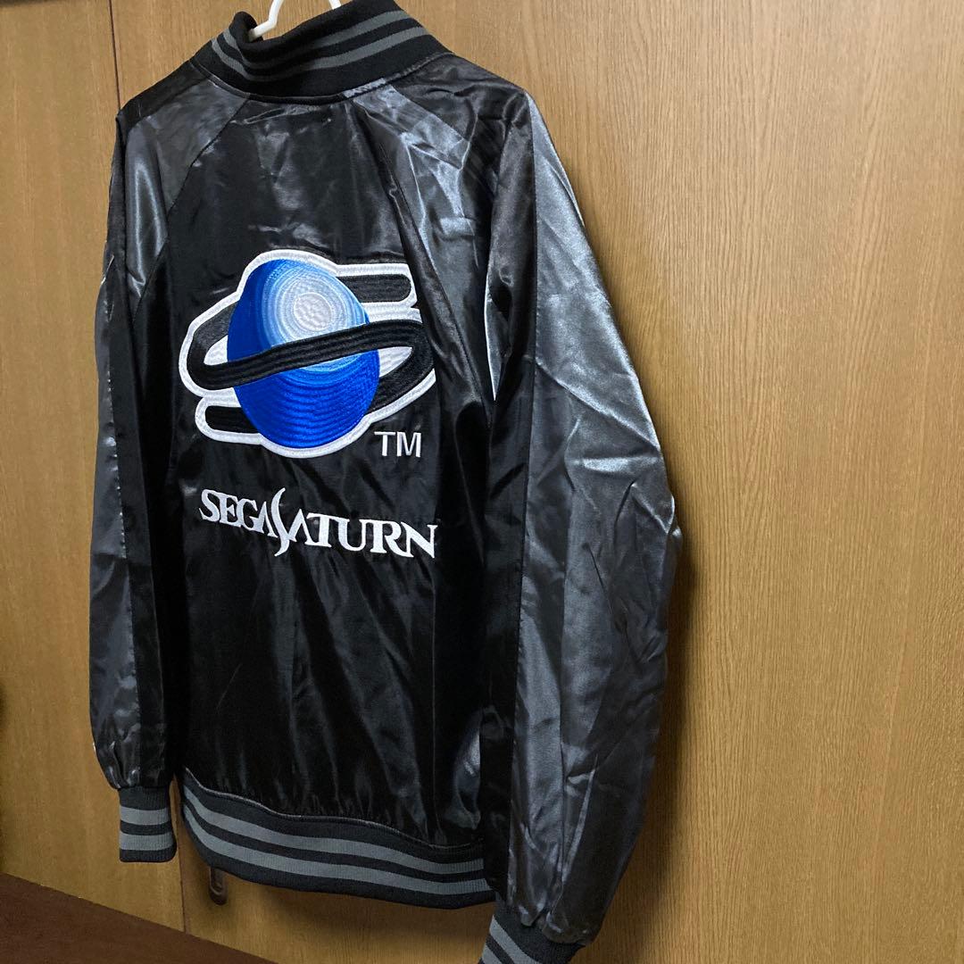 新品 LLサイズ セガサターン スカジャン　キーホルダー付き　刺繍