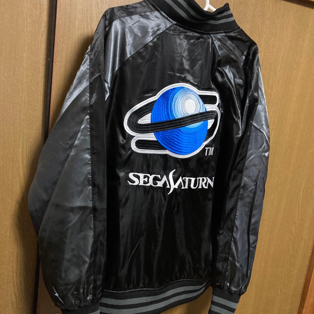 新品 LLサイズ セガサターン スカジャン　キーホルダー付き　刺繍