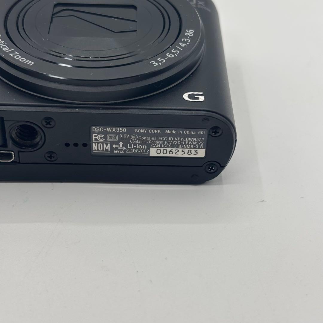 SONY Cyber-shot DSC-WX350 カメラ