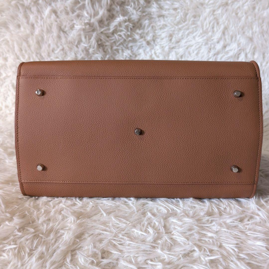 未使用級✨️JISTORYジストリー サイドベルト ボストンバッグ キャメル