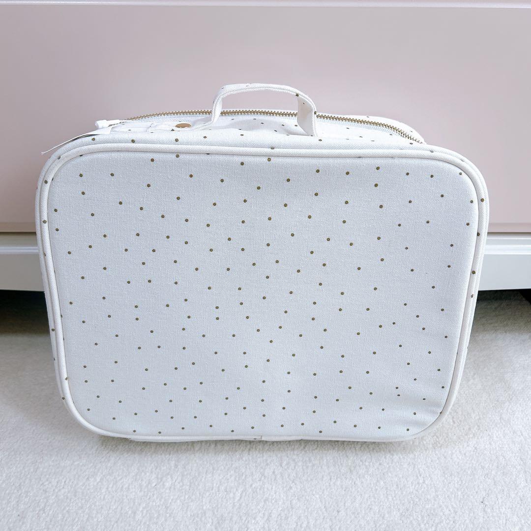 【タグ付き未使用】ボンポワン バニティポーチ バリース(M)ゴールド