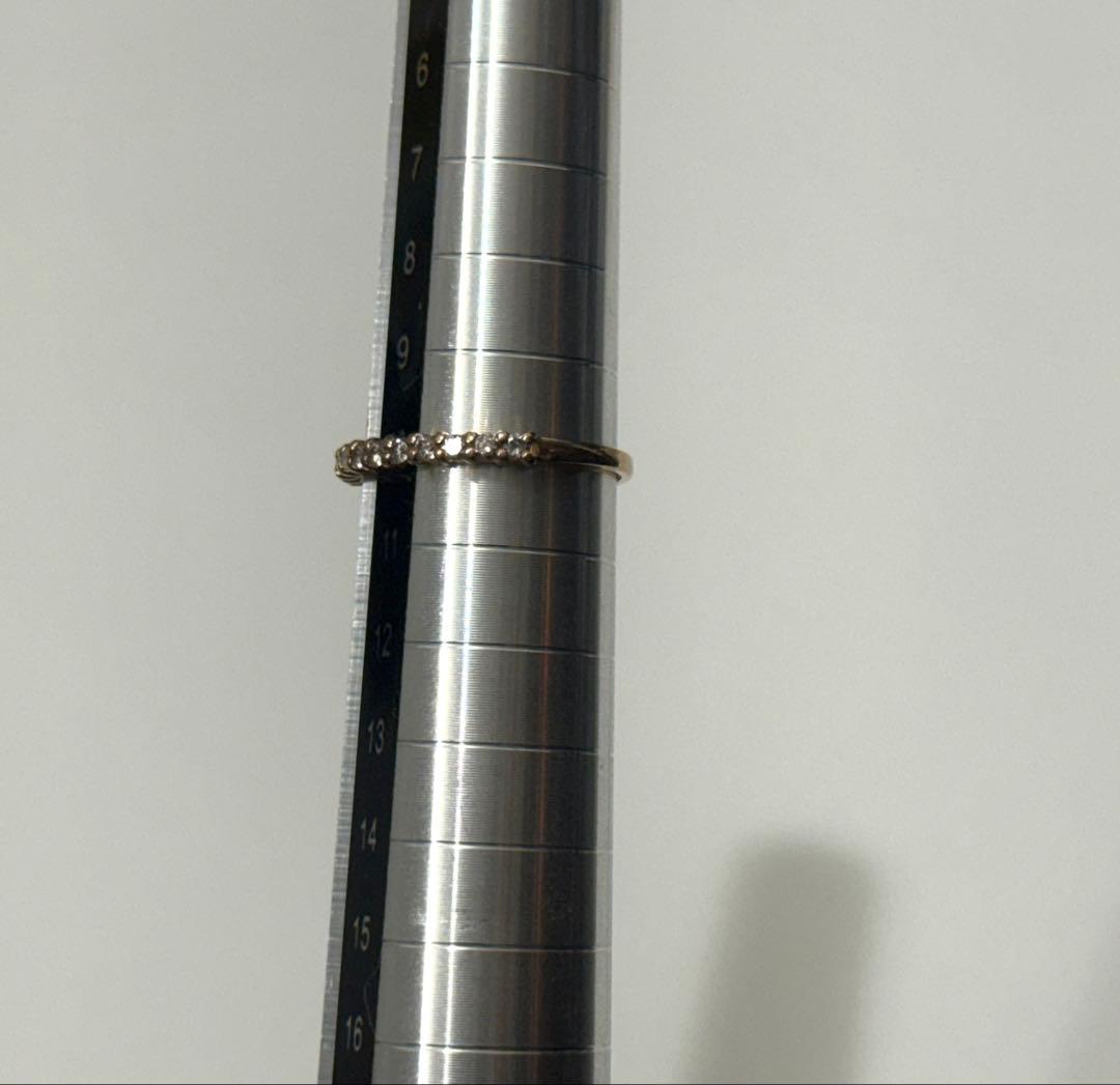 k18 エタニティリング10号リング