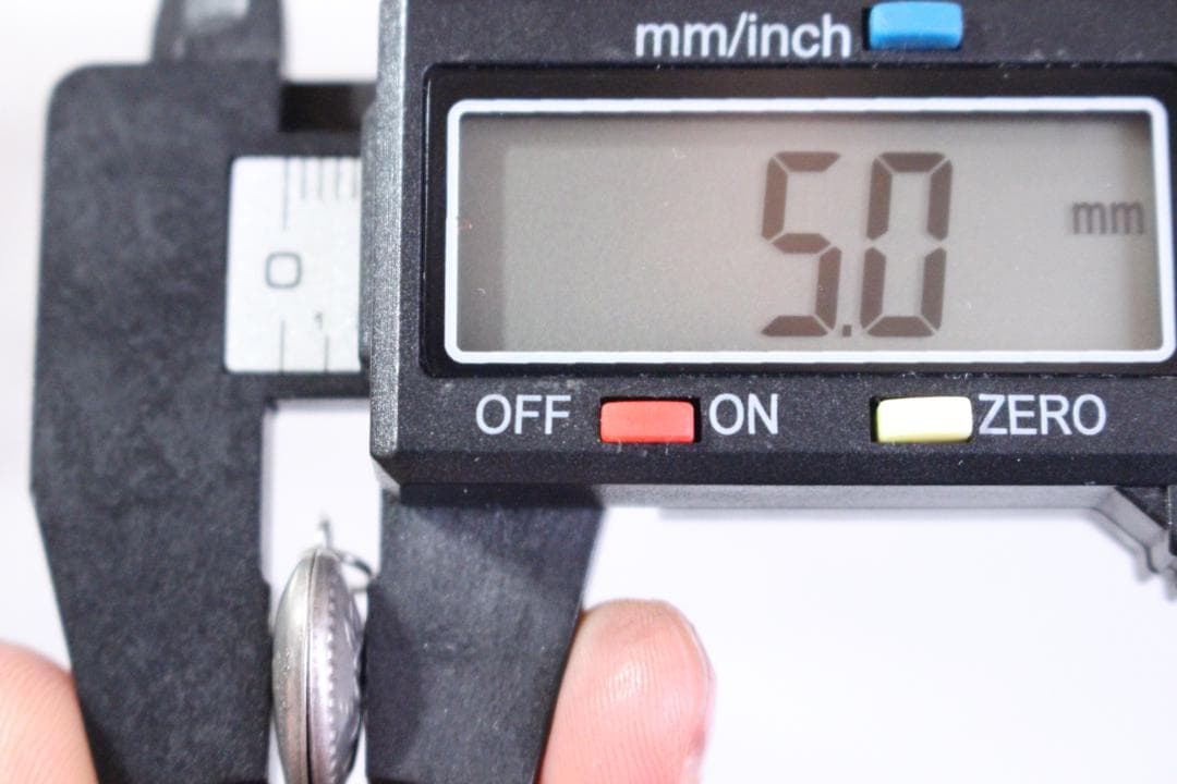 40s　スウィートハートジュエリー　WW2　シルバー　チャーム　二輪　勿忘草