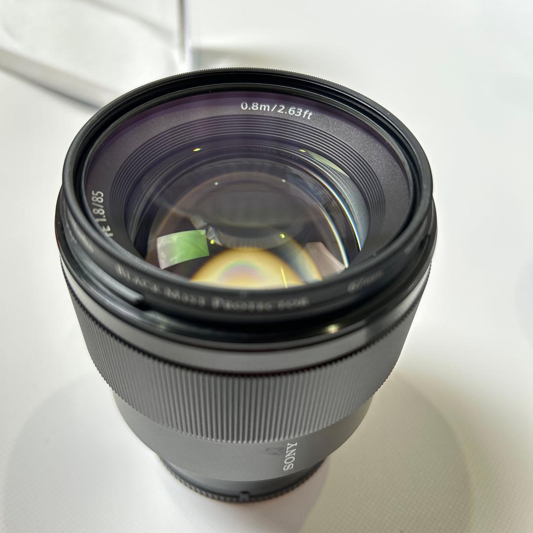 SONY FE85mm F1.8 SEL85F18（ブラックミスト付き）