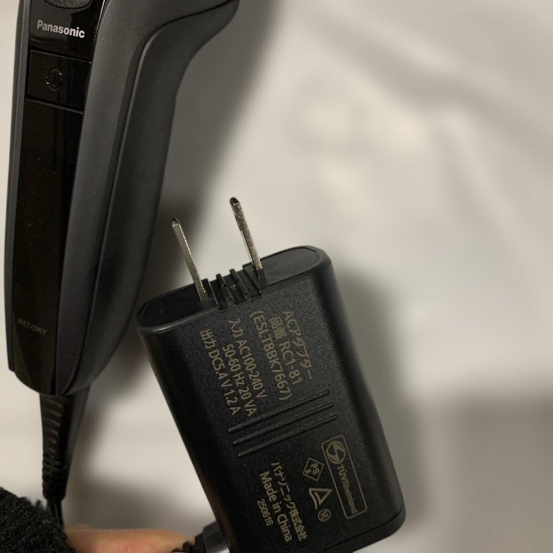 パナソニック ラムダッシュPRO 電気シェーバー 5枚刃黒 ES-NLV5X-K