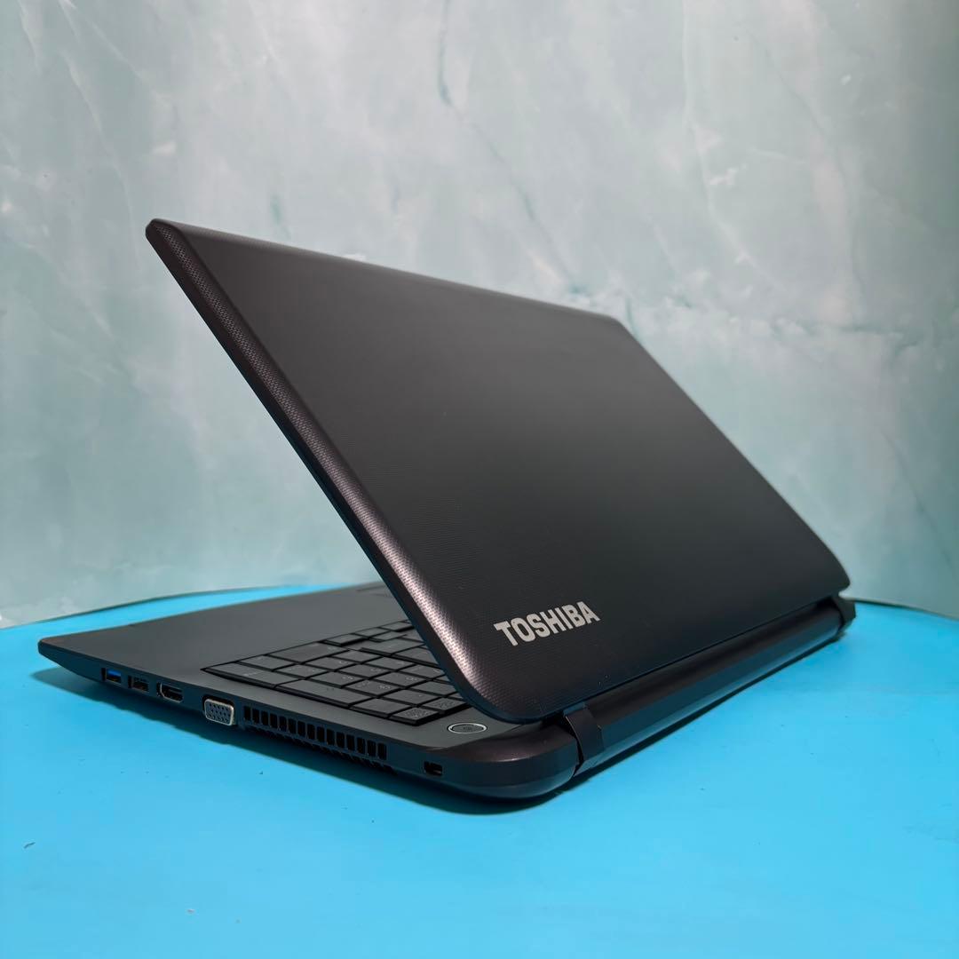 マウス付！爆速SSD✨windows11 薄型ノートPC✨オフィス カメラ 東芝