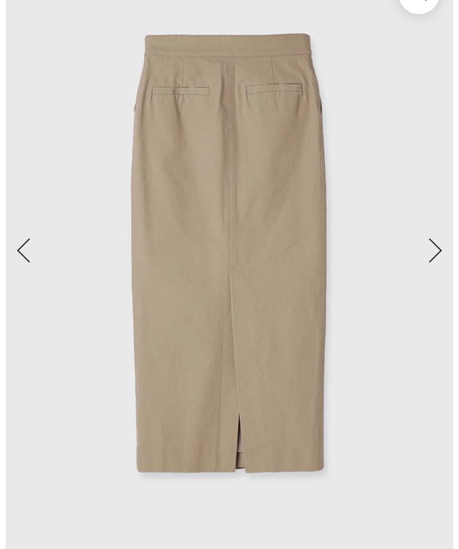 新品未使用　anuans ベルテットチノタイトスカート