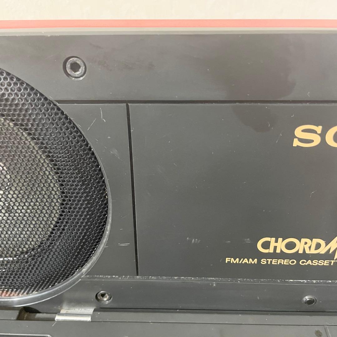 希少 SONY CHORD MACHINE CFS-C7☆ラジカセ 昭和レトロ