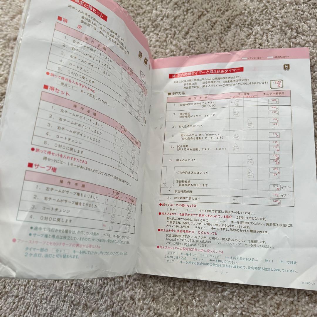 molten モルテン　DIGI TIMER タイマー　TOP60