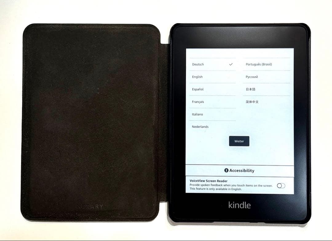 Kindle Paperwhite 防水機能搭載8GB カバー付(第10世代)