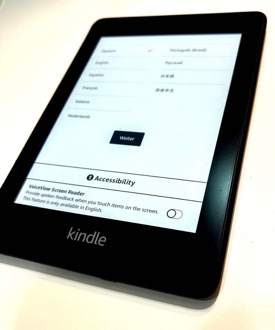 Kindle Paperwhite 防水機能搭載8GB カバー付(第10世代)