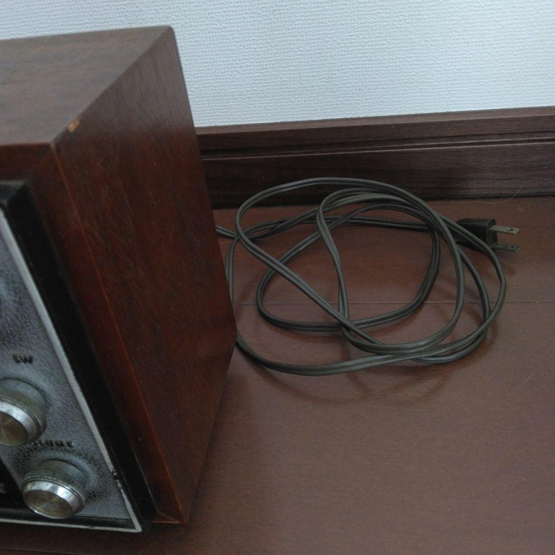 SHARP 木製ラジオ　BXH-32 レトロ　匿名＆翌日発送可能