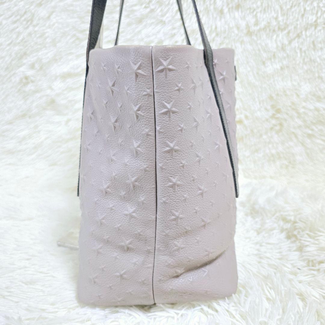 ジミーチュウ トートバッグ ピムリコ スターエンボス 大容量 肩掛け A4