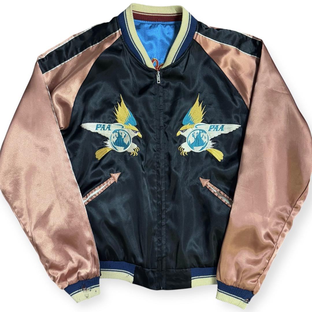 TAILOR東洋 PANAM 虎 リバーシブル スカジャン Lサイズ