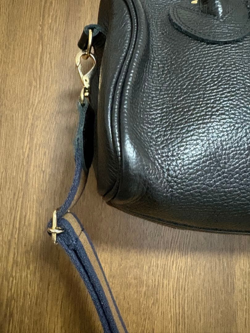 ヤングアンドオルセン　フレームワーク別注ミニボストンバッグ　ストラップ付き