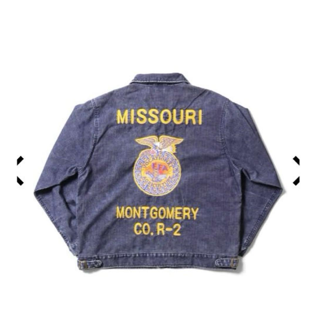 HOUSTONヒューストン WASHED CORDUROY FFA JACKET