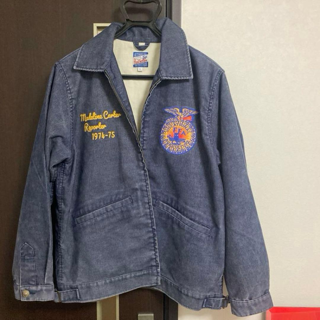 HOUSTONヒューストン WASHED CORDUROY FFA JACKET