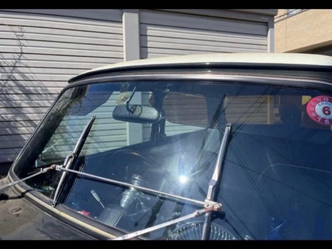 【新品】ローバーミニ用 アクリルサンバイザー マークⅢ 左右 ダークスモーク