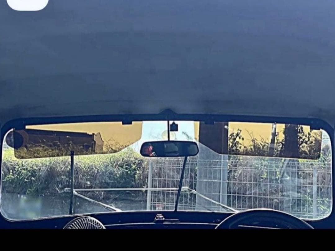 【新品】ローバーミニ用 アクリルサンバイザー マークⅢ 左右 ダークスモーク