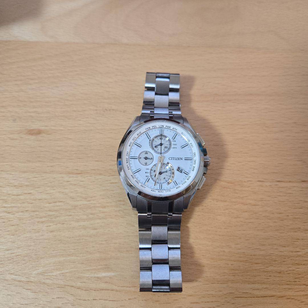 CITIZEN ATTESA AT-8040-57A シルバー