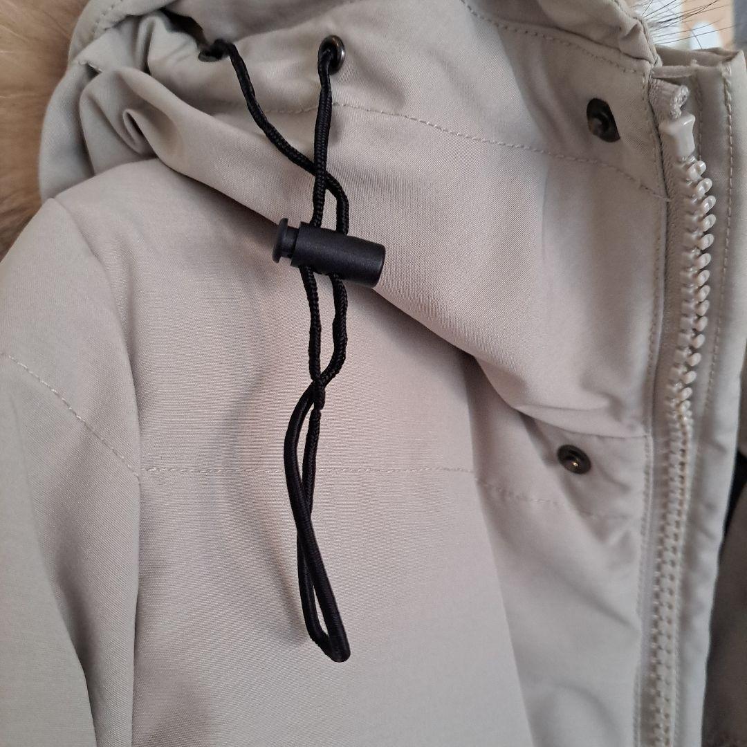 DANTON ベージュロング ダウン 36