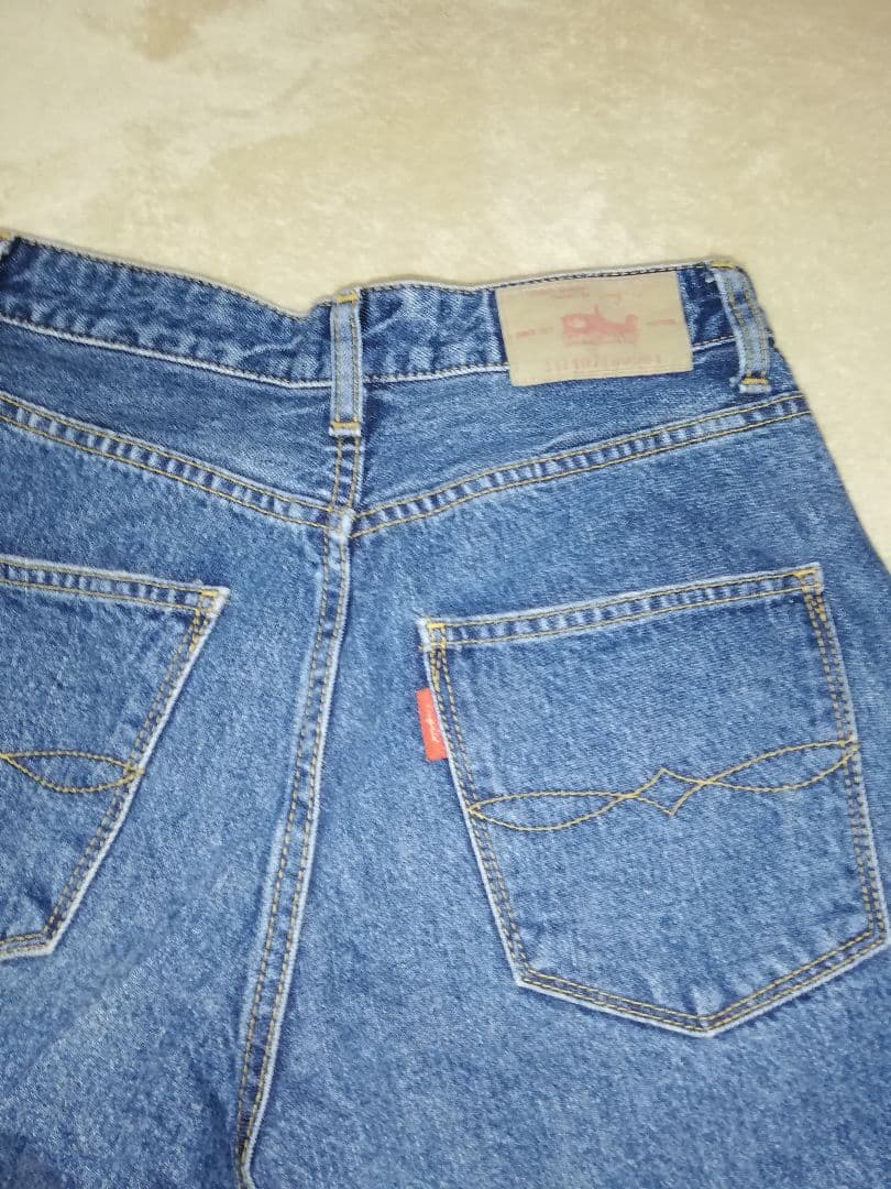 Ungrid ロールアップルーズデニム25インチ