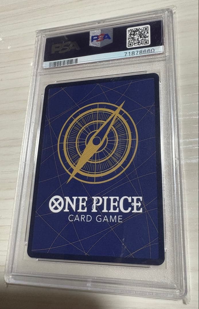 ワンピースカード　ルフィ　25周年プロモ　PSA10