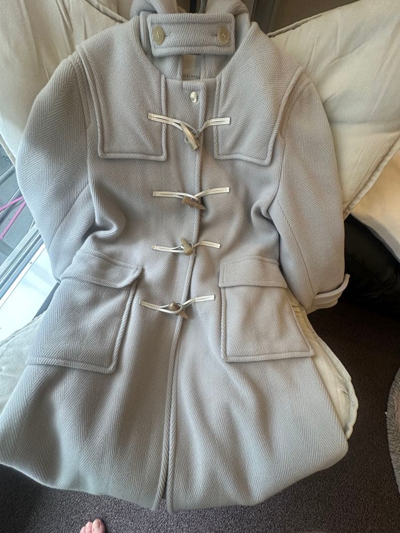 超お得‼️ MACKINTOSH グレー ダッフルコート