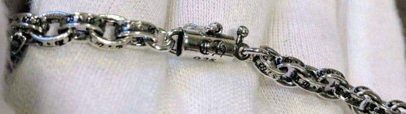 (大人気)クロムハーツＣＨベイルペーパーチェーン 50cm