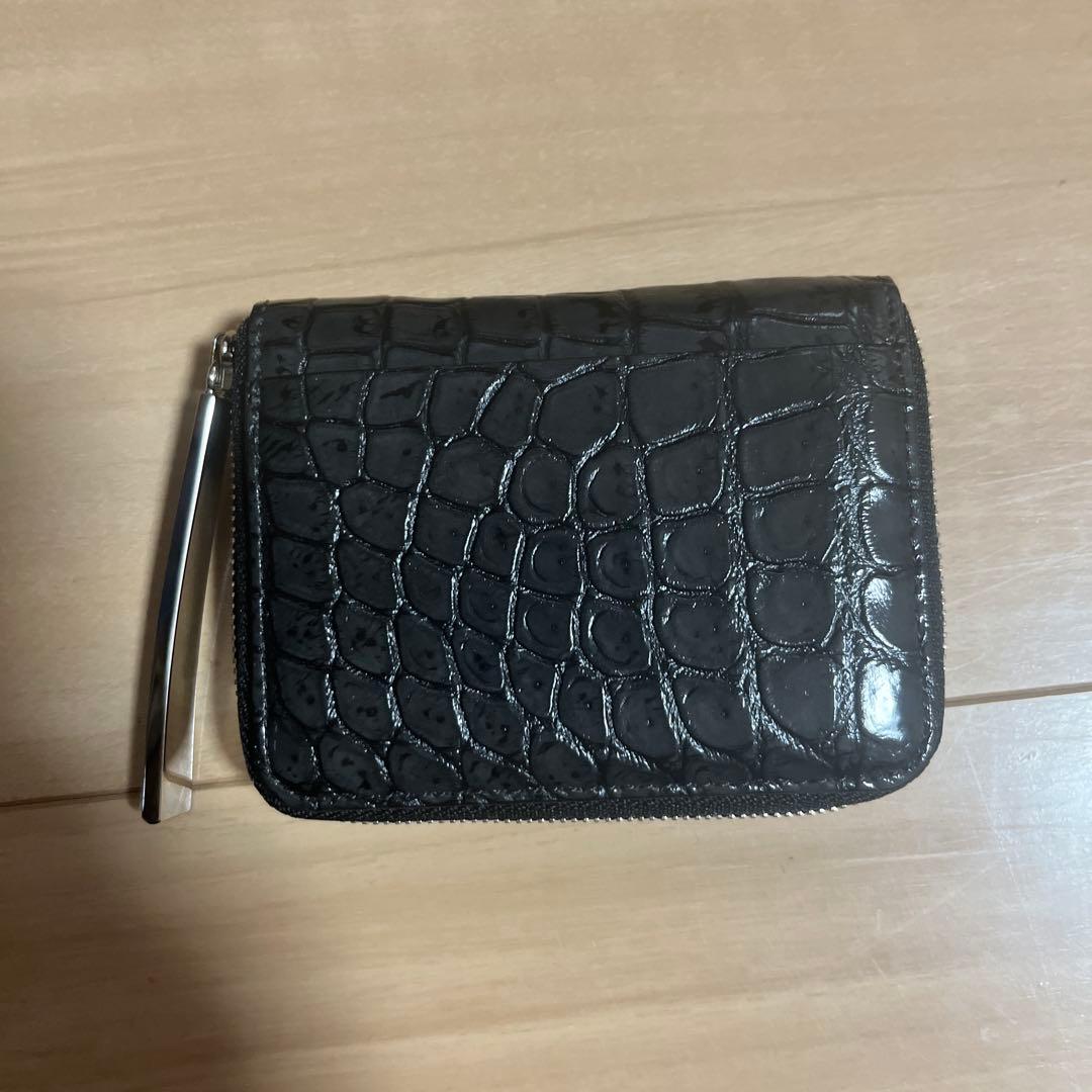 池田工芸　ポロサスクロコマルチウォレット　美品