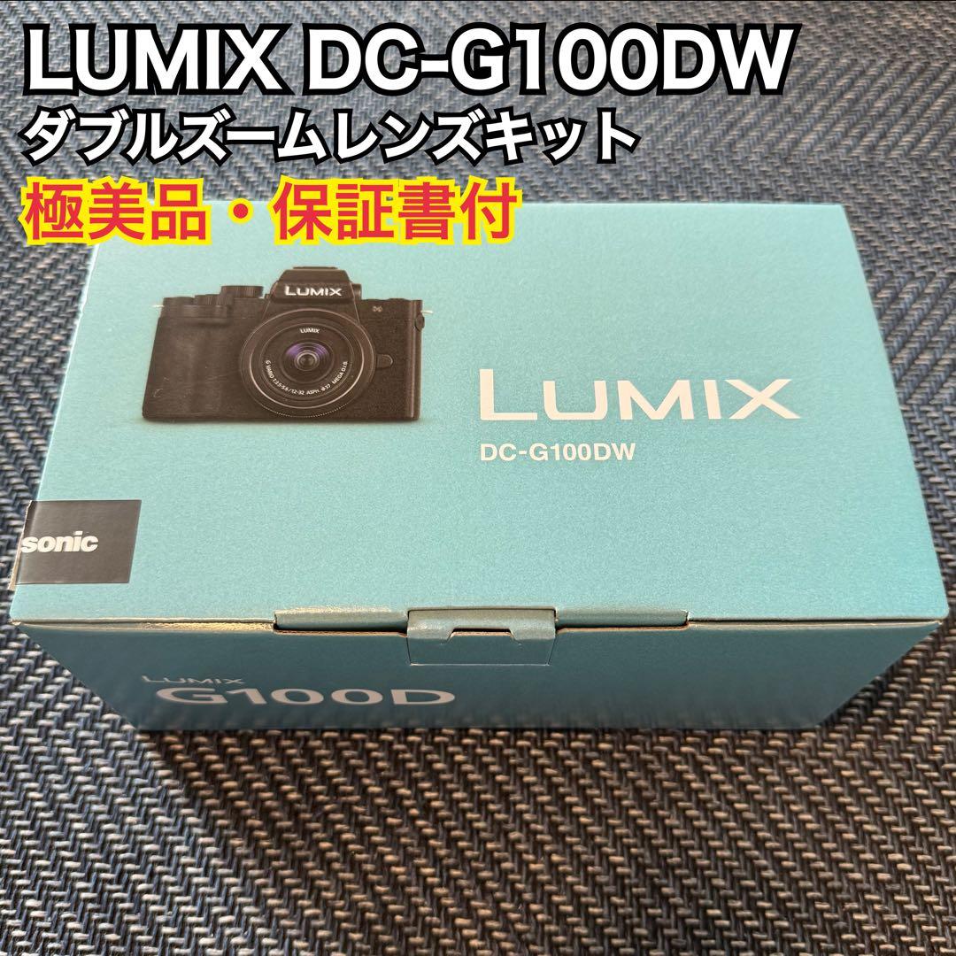 【美品】 LUMIX DC-G100DW ダブルズームレンズキット