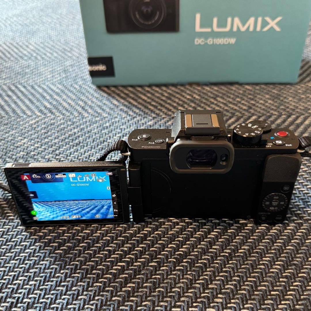 【美品】 LUMIX DC-G100DW ダブルズームレンズキット