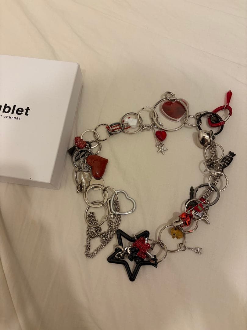 アクセサリー doublet 25AW KEY CHAIN(25AW92AC37) RED