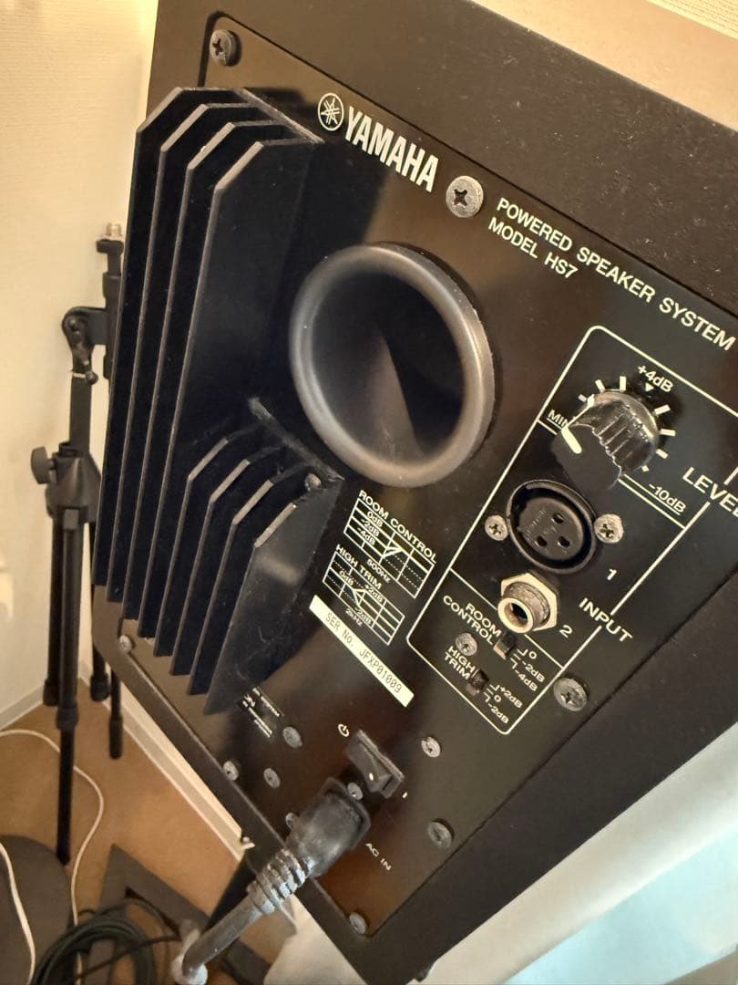 Yamaha H57 パワードスピーカー2個スタンド/ケーブル取りに来れる方限定