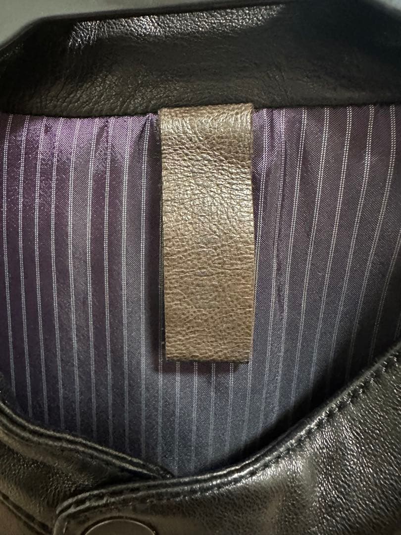 H*f様 RUFFO JAMES シングルライダース　極美品　46