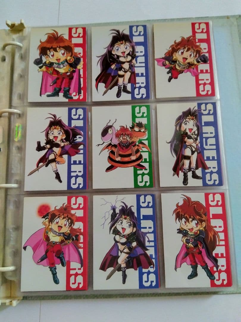 スレイヤーズ トレーディングカード むぅびぃ・すぺしゃる フルコンプ トレカ